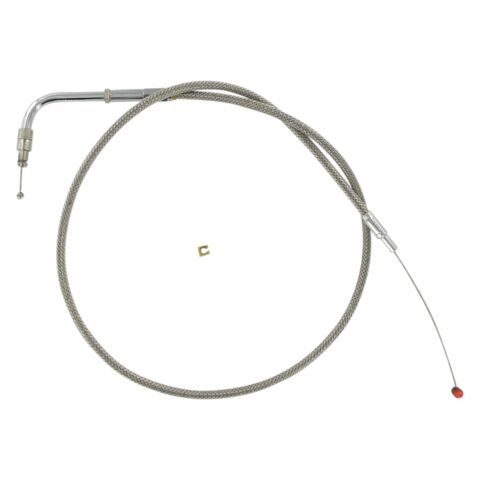 Barnett Stainless Steel Throttle Cable For Harley Softail 1999-2013