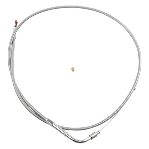 Barnett Stainless Steel Idle Cable For Harley Touring 2002-2006