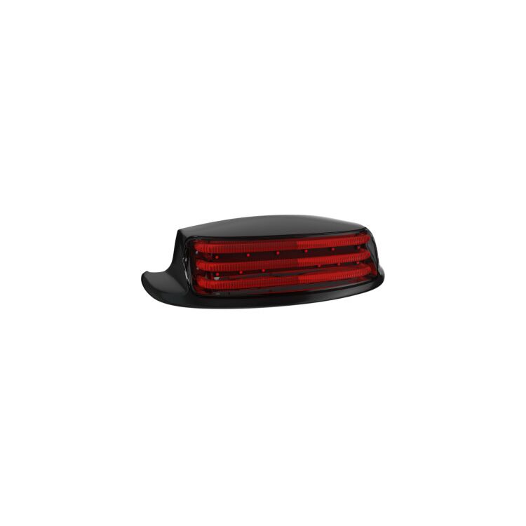 Black with Red Lens