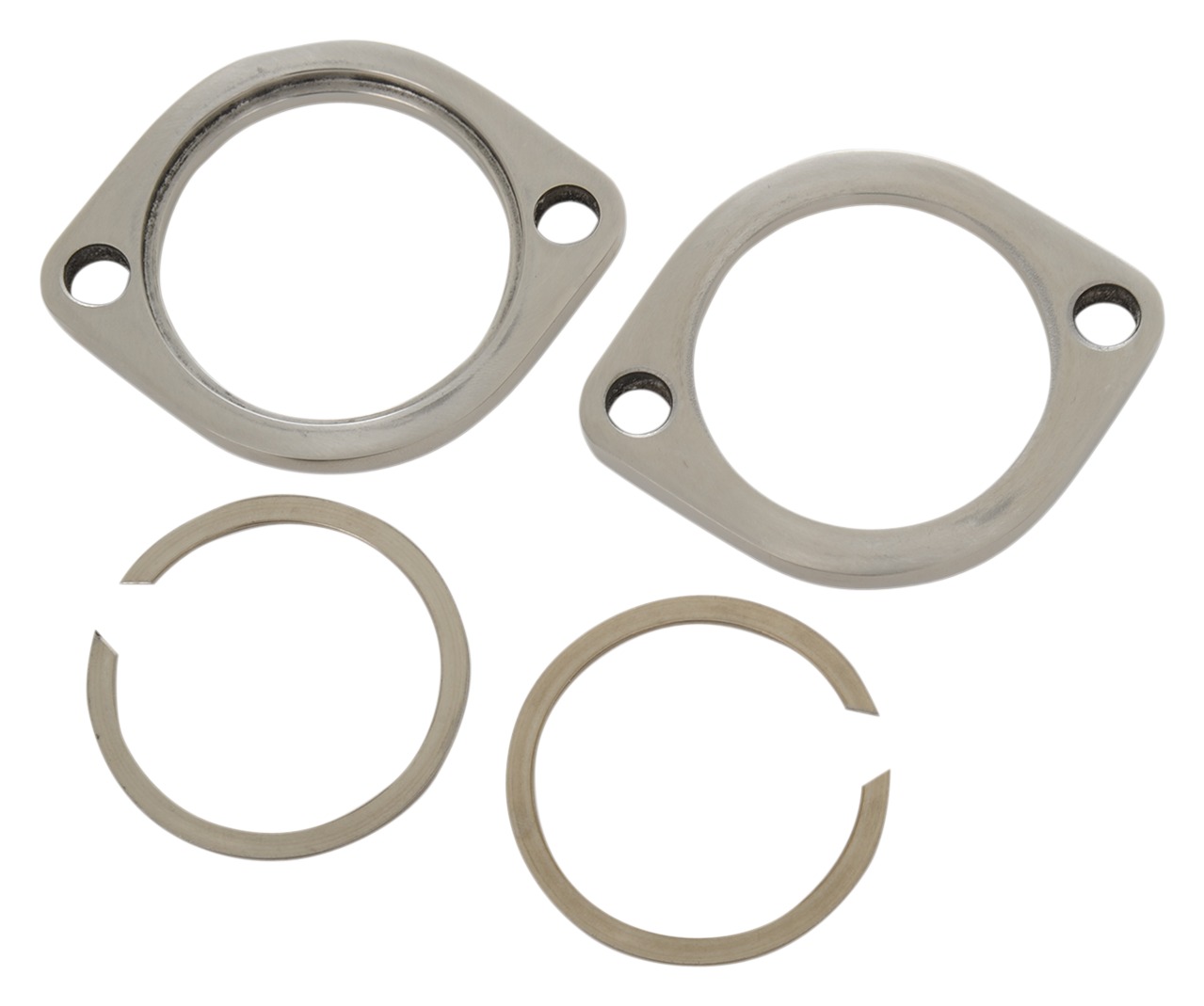 Milwaukee Twins Exhaust Flange Kit For Harley Big Twin / Sportster