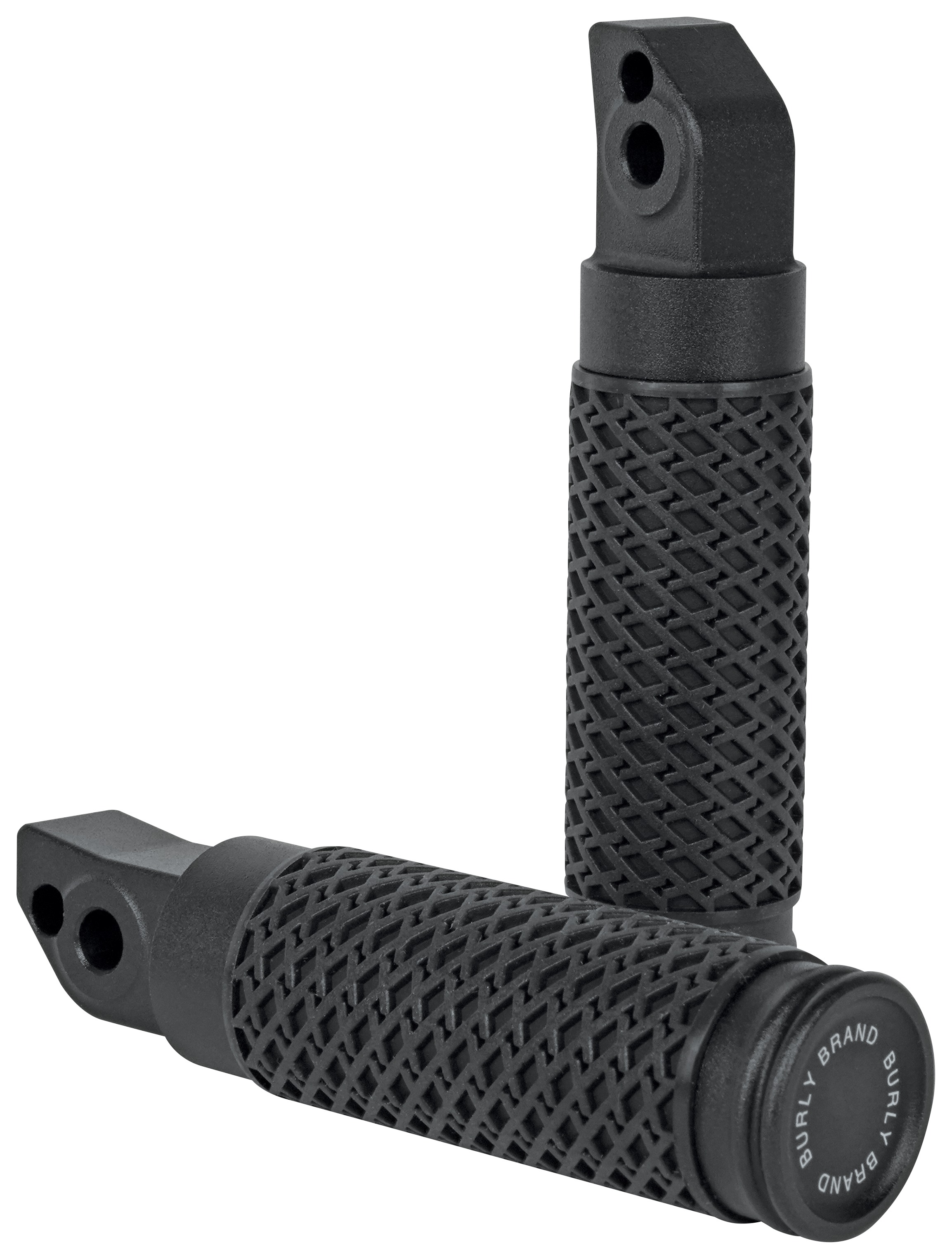 Burly Brand Slash Cut Passenger Foot Peg Set Honda Rebel