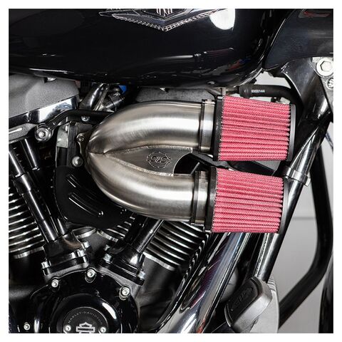 S&S Cycle Tuned Induction Air Cleaner Kit For Harley Milwaukee-Eight 2017-2025