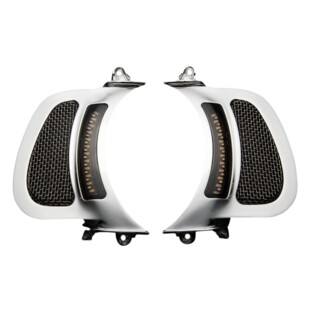Custom Dynamics Dual Function LED Vent Insert For Harley Road Glide 2015-2024
