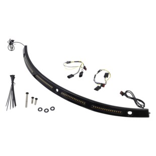 Custom Dynamics Dual Function LED Windshield Trim for Harley Touring 2014-2024
