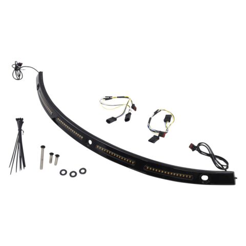 Custom Dynamics Dual Function LED Windshield Trim for Harley Touring 2006-2013