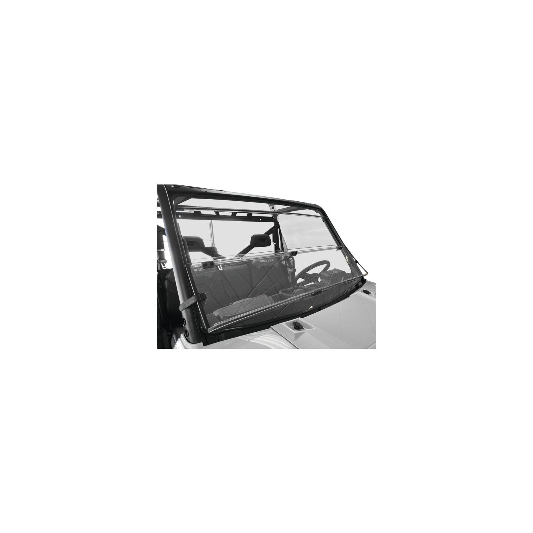 Quad Boss Quad Boss Windbreak Folding Windshield Polaris Ranger XP 2015-2019 - $593.99 at J&P Cycles
