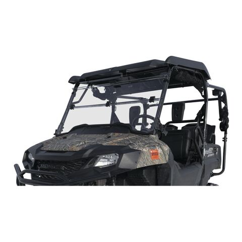 Quad Boss Windbreak Folding Windshield Honda Pioneer 700 2014-2024