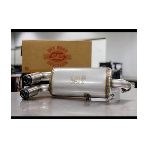S&S Off Road Power Tune XTO Race Exhaust Polaris RZR XP Turbo 2016-2021 (4)