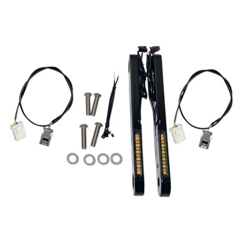 Custom Dynamics LED Front Turn Signal Strips For Harley Electra Glide / Street Glide 2006-2013