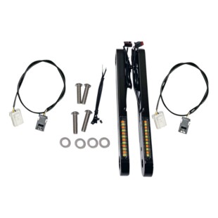 Custom Dynamics LED Front Turn Signal Strips For Harley Electra Glide / Street Glide 2006-2013