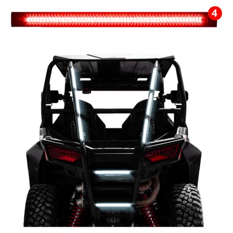 XKGlow 12" Strobe Tube Lights 4 Piece Kit