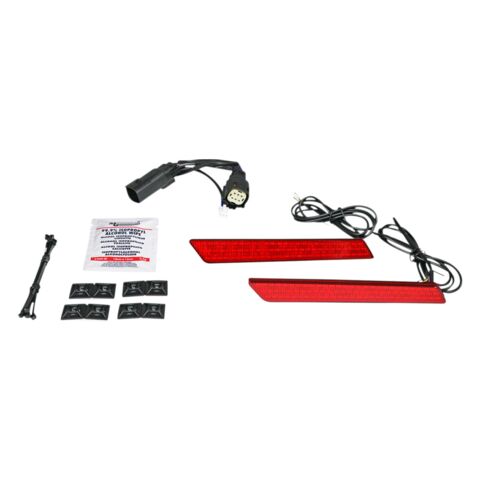 Custom Dynamics Dual Color Saddlebag Latch Lights For Harley Road King / CVO Touring 2014-2022