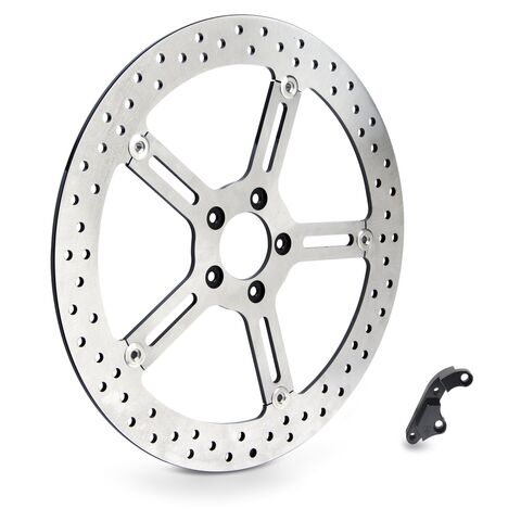 Arlen Ness 15" Left Front Big Brake Rotor Kit For Harley Softail 2018-2025
