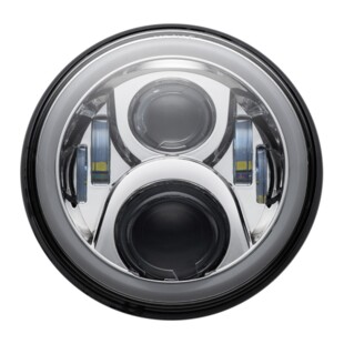 Custom Dynamics LED 7 Halo Headlamp For Harley Touring 1994-2016