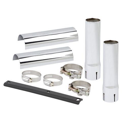 Arlen Ness Down-N-Out Exhaust & Heat Shield Extension Kit For Harley Touring 2009-2016