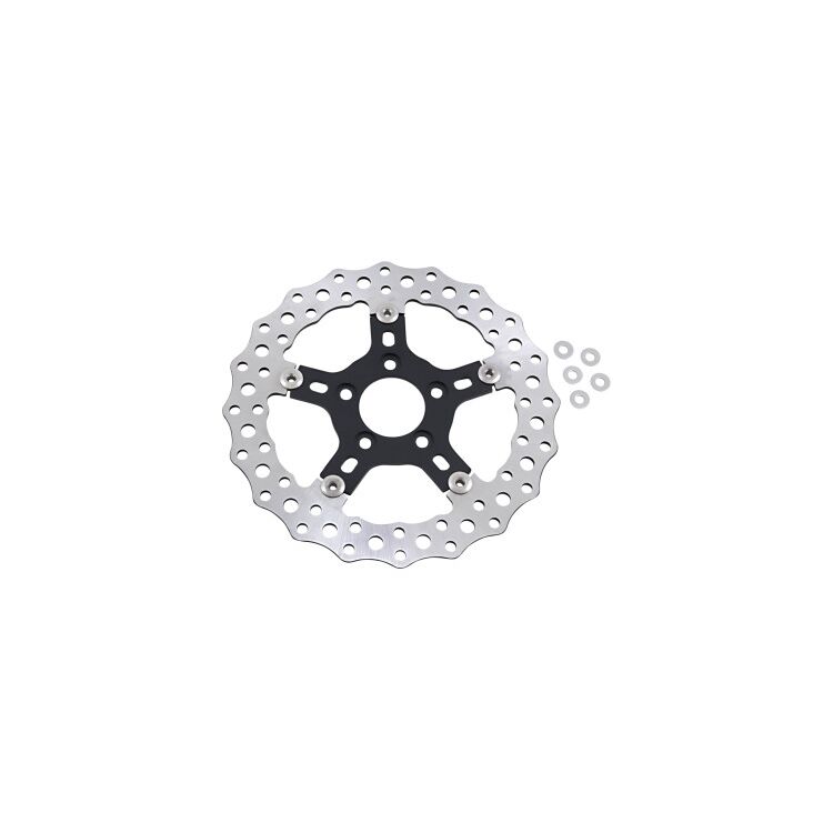 Arlen Ness 11.5" Jagged Front / Rear Rotor For Harley 2000-2025