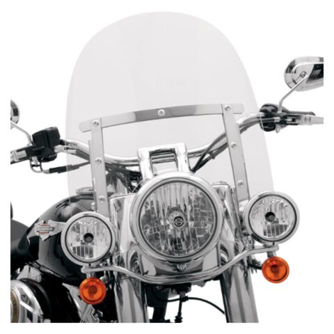 Memphis Shades Memphis Slim Windshield With 7" Headlight Cutout