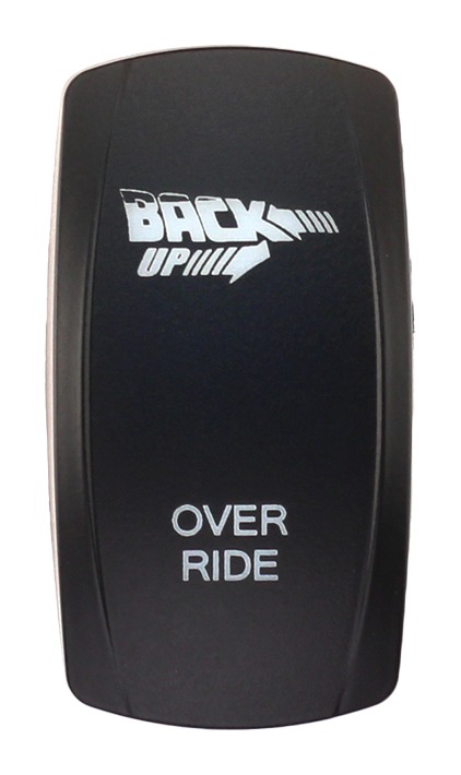 XTC Power Products Dash Switch Rocker Face - Reverse Override