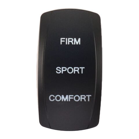 XTC Power Products Dash Switch Rocker Face - Firm / Sport / Comfort