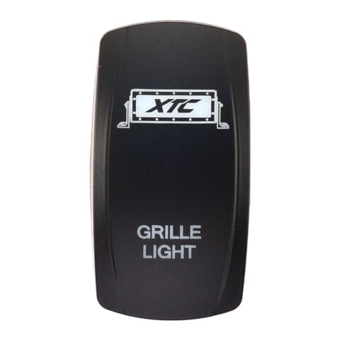 XTC Power Products Dash Switch Rocker Face - Grille Light