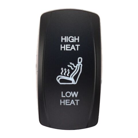 XTC Power Products Dash Switch Rocker Face - High / Low Heated Seats