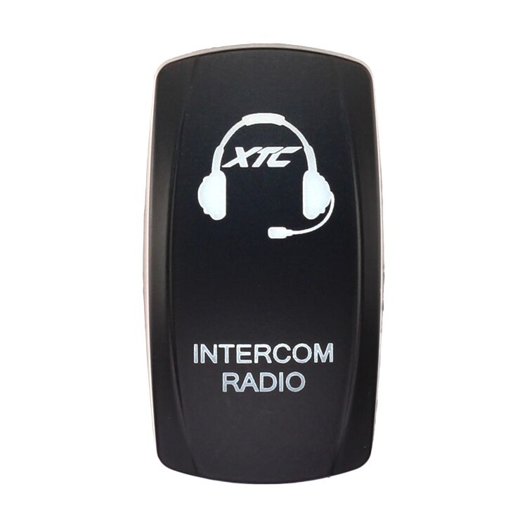 XTC Power Products Dash Switch Rocker Face - Intercom Radio