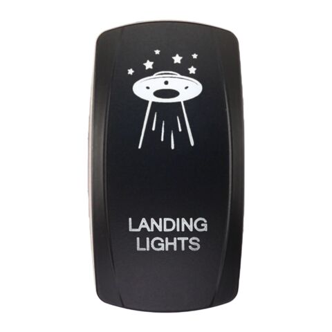 XTC Power Products Dash Switch Rocker Face - Landing Lights