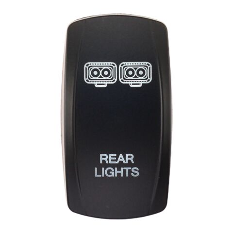 XTC Power Products Dash Switch Rocker Face - Rear Lights