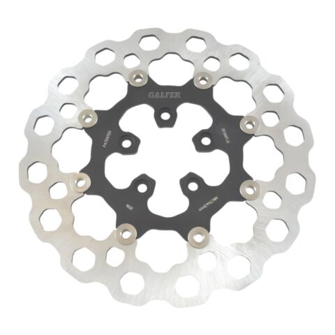GBrakes Cubiq 11.5" Floating Front Brake Rotor For Harley Dyna / Softail / Sportster / Touring 2000-2017