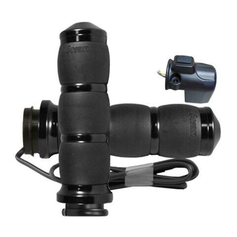 Avon Velvet Air Heated Grips For Harley Road Glide 2015-2024
