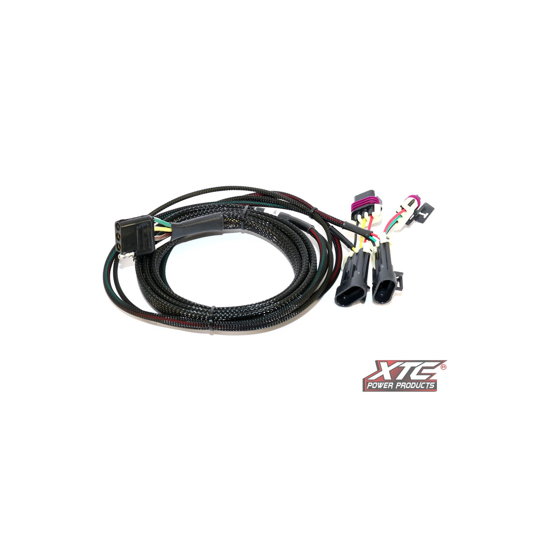 XTC Power Products Plug-N-Play 4-Pin Trailer Light Adapter Honda Pioneer