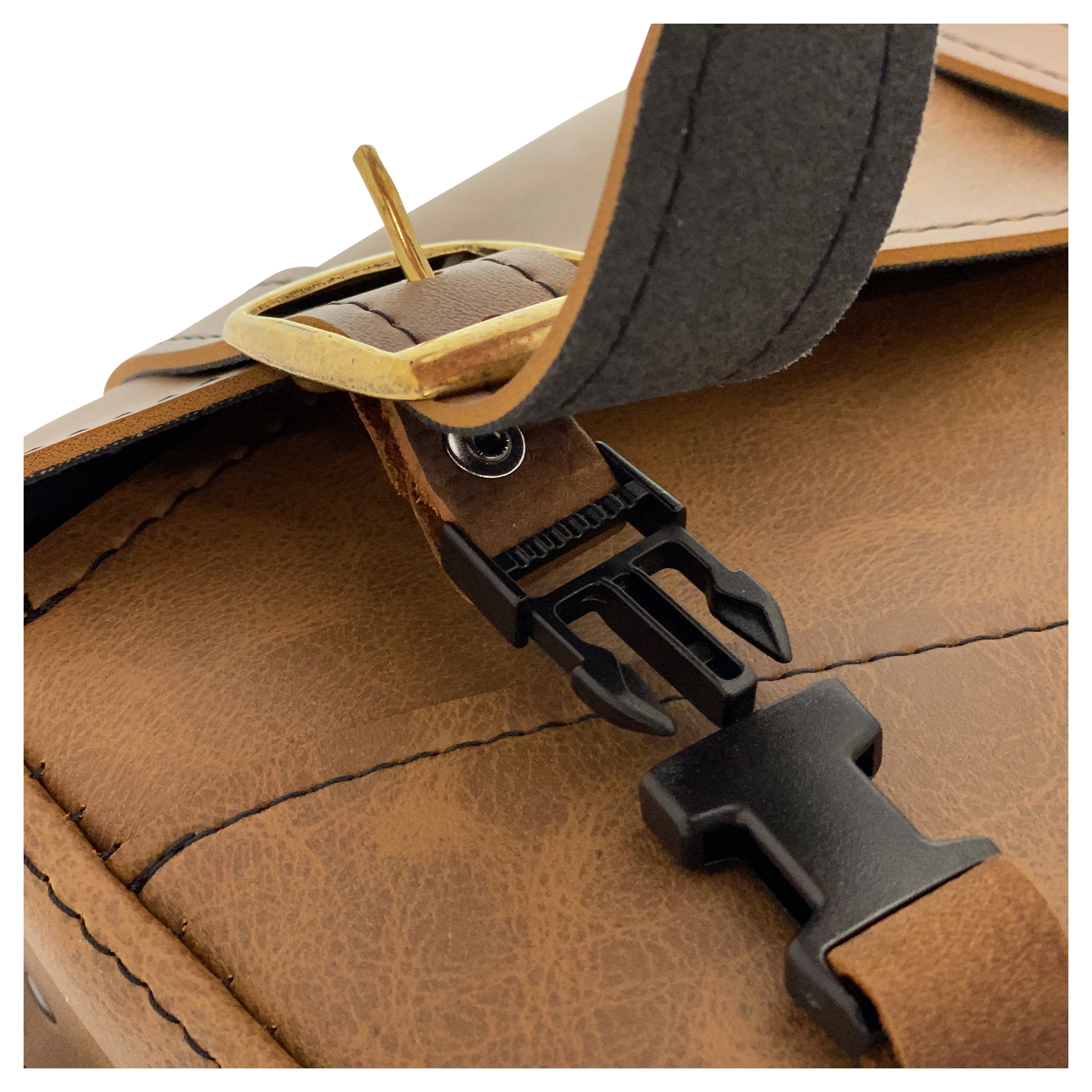 Willie Max Brass Monkey Swing Arm Bag For Harley Softail 1984