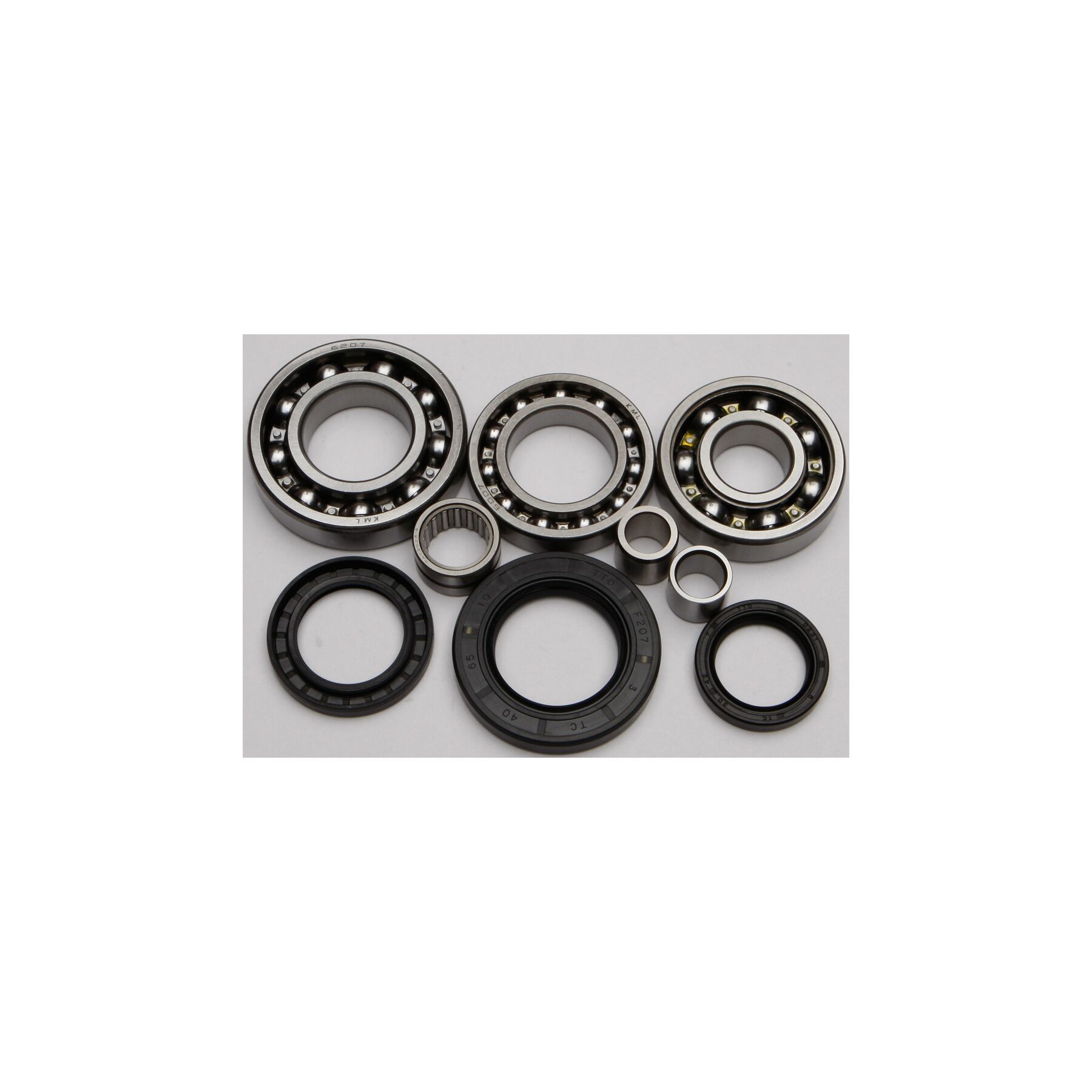 All Balls Racing Rear Differential Bearing And Seal Kit Kawasaki Bayou 300 / 400 4x4 2000-2005