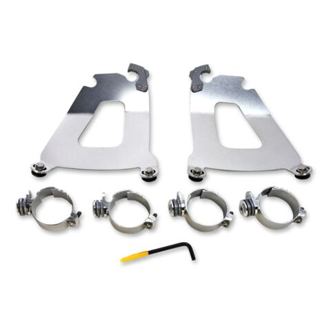 Memphis Shades Bullet Fairing Trigger-Lock Mount Kit Honda VTX1800 2002-2008
