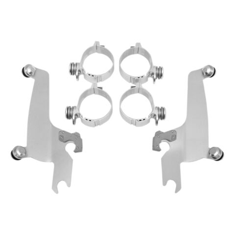 Memphis Shades Metric Sportshield Trigger-Lock Mount Kit Honda VTX1800 2002-2008