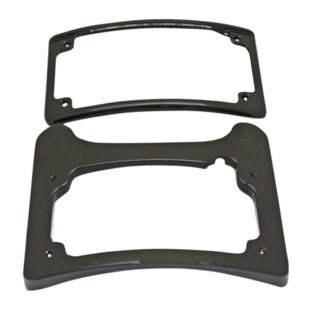 Custom Dynamics Turn Signal Eliminator License Plate Mount For Harley Touring 1997-2024