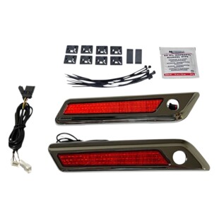 Custom Dynamics Dual Intensity Saddlebag Latch Lights With Housing For Harley Touring 2014-2024