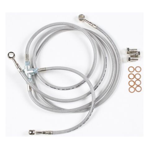 GBrakes ATV / UTV Front Brake Lines Yamaha Banshee 350 2000-2006