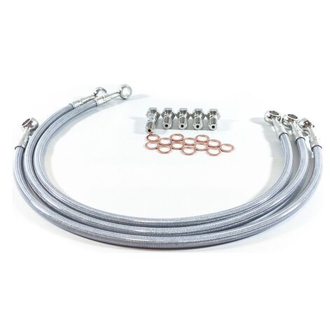 GBrakes ATV / UTV Front Brake Lines Suzuki LT-R450 QuadRacer 2006-2009