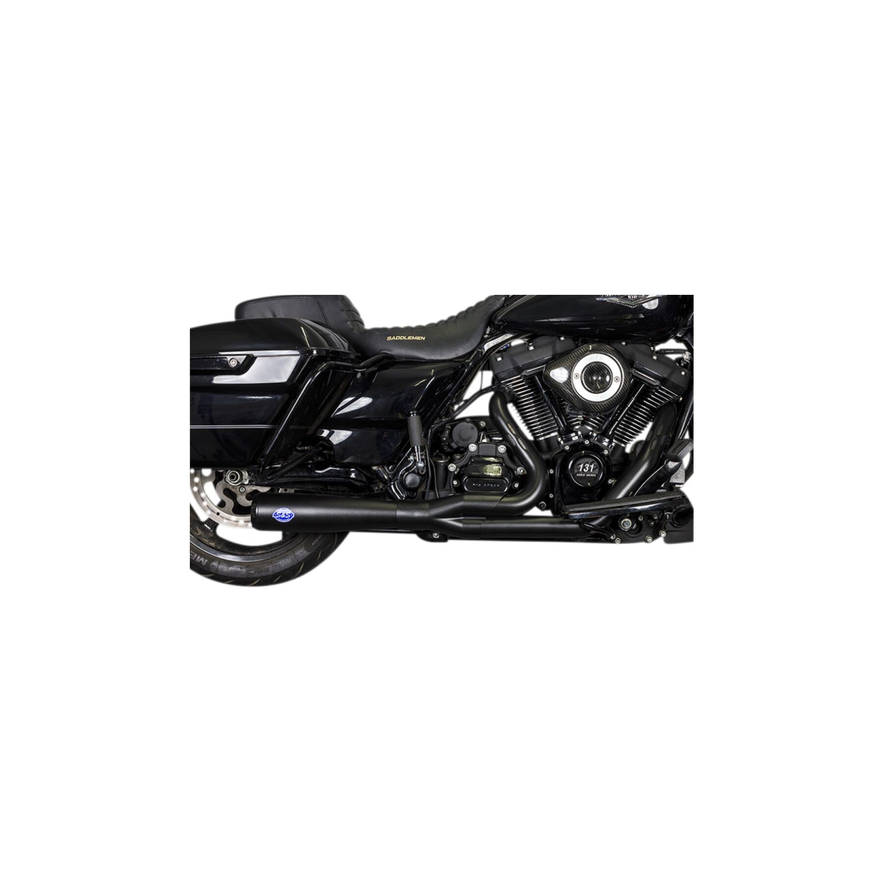 S&S Cycle S&S Cycle Diamondback 2-1 Race Only Exhaust System For Harley Touring 2017-2025 - $1799.95 at J&P Cycles