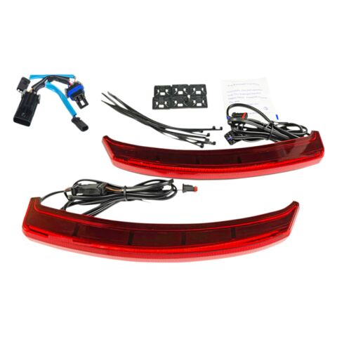 Custom Dynamics Low Profile Bagz Saddle Bag Lights For Indian Challenger / Pursuit 2020-2025