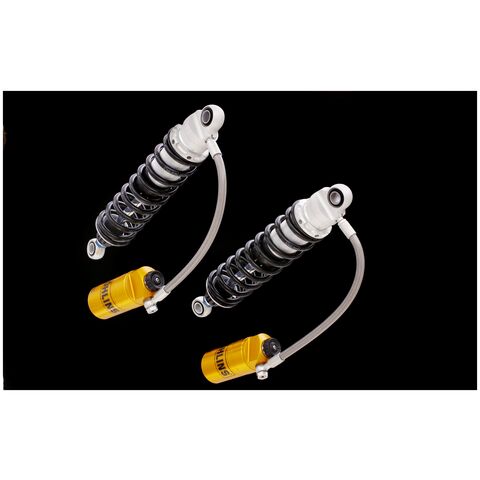 Ohlins S36HR1C1L Rear Reservoir Shocks For Harley Touring 1990-2013