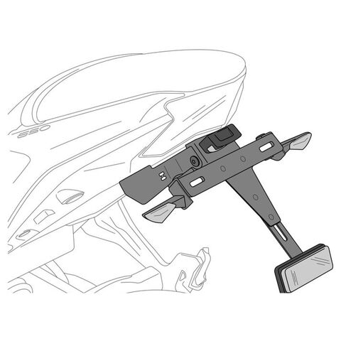 Puig Fender Eliminator Kit Honda NC750X 2021-2024