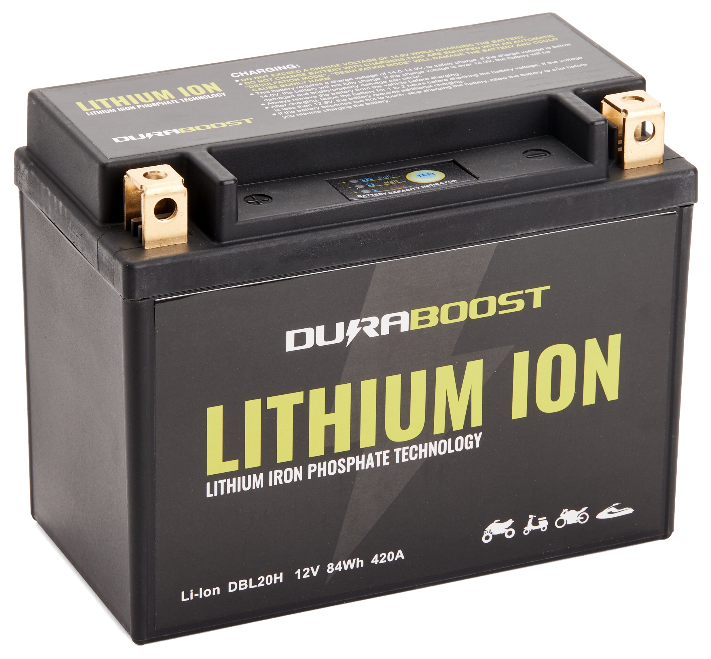 Duraboost DBL20H Lithium Ion Battery | JPCycles.com