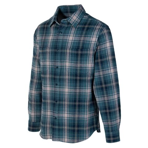 Schott Plaid Flannel Shirt (SM)