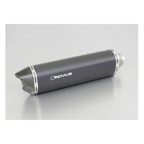 Remus Black Hawk Slip-On Exhaust BMW F650 / F700 / F800 GS