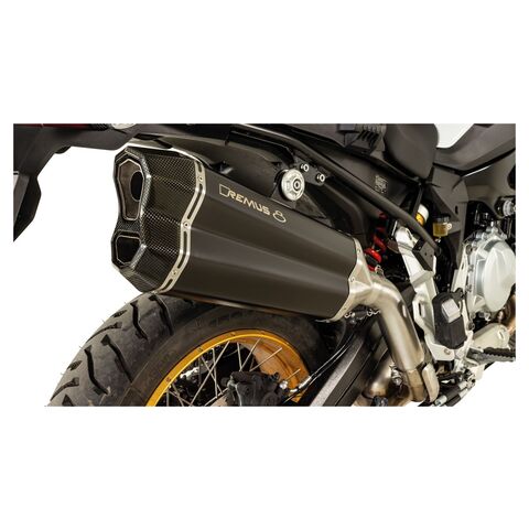 Remus 8 Slip-On Exhaust BMW F750GS / F800GS / F850GS / Adventure 2018-2025