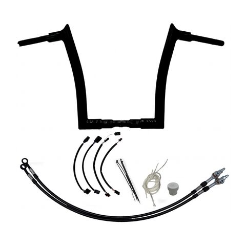 Fat Baggers Inc. 1 1/2" Pointed Top EZ Install Handlebar Kit For Harley Road King Special 2018-2020