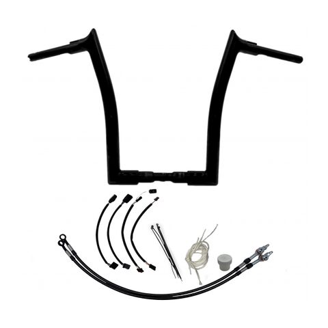 Fat Baggers Inc. 1 1/2" Pointed Top EZ Install Handlebar Kit For Harley Road King Special 2018-2020