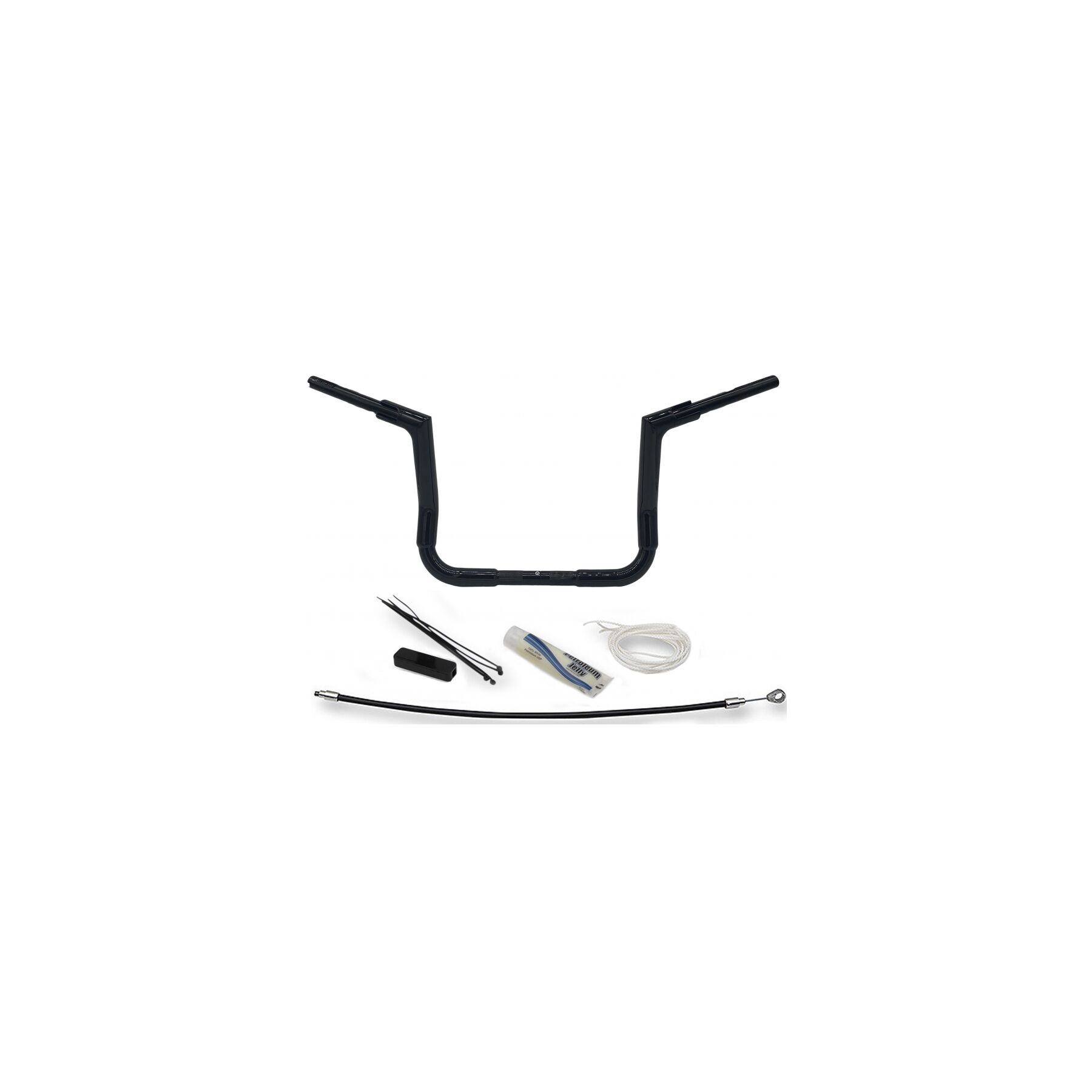 Fat Baggers Inc. Fat Baggers Inc. 1 1/2 Flat Top EZ Install Handlebar Kit For Harley Touring 2008-2013 - $639.95 at J&P Cycles
